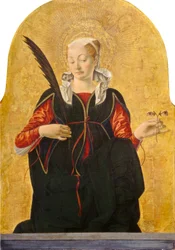 Die heilige Lucia, ca. 1473-74